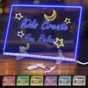 Lumi LED Drawing Board for Kids 2026 Upgraded Scratch-Resistant Light Up Dry Erase Board with 7 Neon Markers, Night Light & Writing Tablet Educational Toys Gifts for Boys Girls Ages 6-12 (12''x8'')