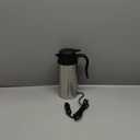 Sunsbell Portable Electric Car Kettle - 650ml Car Kettle Water Boiler 12V Car Heating Travel Cup Stainless Steel Car Heated Travel Mug Car Coffee Cup Warmer with DC 12V Charger for Car (Sliver)