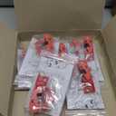 Master Lock Red Electrical Box Circuit Breaker Lockout, Tagout Breaker Box Lock for Standard Single and Double Toggles, 493B (6 Count (Pack of 1))