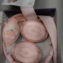 Momfree 2 in 1 Baby Ear Muffs, Noise Reduction Earmuffs & Adjustable Headband for Baby, Hearing Protection Headphones (Pink)