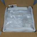 Exquisite Mini Dessert Cups with Spoons 200 pcs - 3.1 Oz Square Plastic Dessert Cups Disposable with Tasting Spoons 100 sets | Mini Parfait Cup | Appetizer Cup for Party