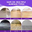 Mop Pads Refills Compatible with WetJet Mop, Disposable Mop Pads for Hardwood Floors, Tile, Laminate & Multi-Surface Cleaning, 100 Pack