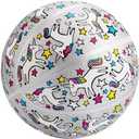 INPODAK Girls Basketball, Size 5 Unicorn Basketball 27.5 inch for Youth Kids, Christmas Child Gift