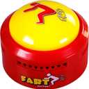 Talkie Toys Products Fart Button - Lights Up and Plays 20 Funny Fart Sounds - Fun Prank & Gag Gift - Funny Gift & Stocking Stuffer