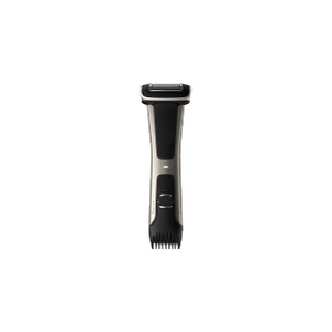Philips Bodygroom 7000 Series, Showerproof Groin and Body Trimmer for Men, Precise Body Grooming, Adjustable Comb, Safe Even Below The Belt, 80 Min. Runtime, Model BG7040/42 (Black)
