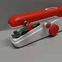 Handheld Sewing Machine, Mini Portable Sewing Machine for Beginners, Electric Fast Stitching, DIY Fabric Clothes Repair Kit, Home Travel Mending Machine with Accessories (Red)