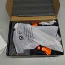 TOLOCO Massage Gun Deep Tissue, Percussion Massage Gun with 10 Replacement Heads, Super Quiet Portable Electric Massager for Athletes, Relax, Black