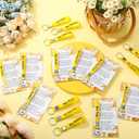 Back to School Gifts for Students from Teacher Inspirational Bee Keychain Cards Bee Student Gift