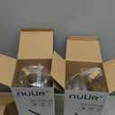 NUR Gold Lamps for Bedrooms Set of 2, Small Table Lamp, 3 Colour Temperature, 15.8 Inch Height, Bedsides Lamps for Living Room