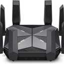 TP-Link AXE16000 Quad-Band WiFi 6E Router (Archer AXE300) - Dual 10Gb Ports Wireless Internet Gaming Router, Supports VPN Client, 2.5G WAN/LAN + 4 x Gigabit LAN Ports
