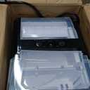 SMUG Countertop Ice Maker,9 Cubes in 6 Mins,26lbs in 24Hrs,2 Sizes of Bullet Ice,Auto-Cleaning,Portable Ice Machine with Handle,Basket and Scoop for Home Kitchen,Party and Camping(Elegant Black)