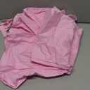 2-Pack Pink Pillow Cases Shams Covers with Long Ruffles Mermaid Fishtail Pure Cotton King Size 20"X36" Boudoir