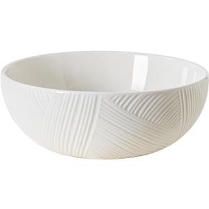 Ceramic Fruit Bowl, Large Fruit Bowl for Kitchen Counter, Decorative Bowl, Bread Candy Snacks Organizer, 10 Inch, White