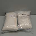 2 Pack Small Pillow, Memory Foam Mini Pillow 11 X 7 Inches for Travel, Sleeping, Nap and Neck, Knee, Lumbar Support, Tiny Cushion for Pet, Dogs (Off-White)