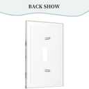 Decorative Art Light Switch Covers,1 Gang Single Toggle Duplex Outlet,Wall Plate,Switchplate Electrical Faceplate,Paino