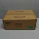 LXLXXL Storage Bins with Lids, 6 Pack Clear Plastic Storage Containers with Magnetic Acrylic Door, 19 Qt Stackable Storage Box for Home,Office Organizing