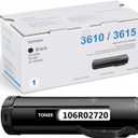 Phaser 3610 / Workcentre 3615 Black Toner Cartridge 1Pack - 106R02720 Toner Cartridge Replacement for Xerox Phaser 3610 Workcentre 3615 Printer