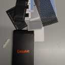 [2+2 Pack] Lesakit Anti-Blue Light Privacy Screen Protector for Samsung Galaxy S22 Ultra 6.8 inch with 2 Pack Camera Lens Protector, [Support Fingerprint ID] Anti Spy TPU Flexible Screen Protector-