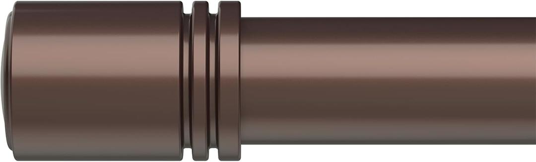 Curtain Rods for Windows 48 to 84 inches, Heavy Duty Curtain Rod, ORB