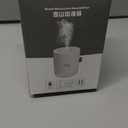 Portable Mini Humidifier, 500ml Small Cool Mist Humidifier, USB Personal Desktop Humidifiers for Baby Bedroom Travel Office Home, Auto Shut-Off, 2 Mist Modes, Super Quiet, White