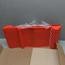 Maxsa 37359-2PK Park Right 21" x 11" x 2" Parking Mat, Red