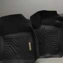 YITAMOTOR Floor Mats & Cargo Liner Fit for Honda CR-V 2026 2025 2024 2023, All Weather TPE Custom Fit CRV (Include Hybrid Models) Floor Liners with Cargo Mat (Upper Position) Full Set, Black