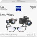 ZEISS Pre-Moistened Lens Cleaning Wipes, 600 Count
