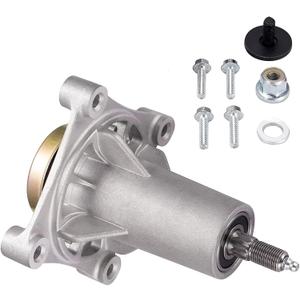 UP2WIN 187292 Spindle Assembly Compatible with Craftsman/Hus/A riens/Pou LAN, 192870 Mandrel Assembly for 42" 46" 48" 54" Mower Deck, Replace 532187281 532187292 587819701, with Threaded Bolt