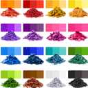 Candle Dye for Soy Wax Candle Making - 16 High-Concentration Colors - Mix to Create Endless Shades (16 Pcs)