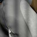 Plufl Hugl Cooling Body Pillow for Adults Made with CloudSupport Fill | U Shaped Maternity Pillows Great for Side Sleepers & Pregnant Women | Washable Cover | Grey