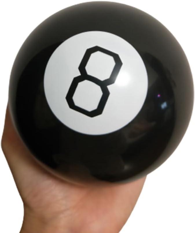 Mystic 8 Ball Decision Making Fortune Telling Retro Game Novelty Black Eight Ball
