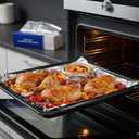 Aluminum Foil Sheets, 500 Count  9" x 10.75" Pre-Cut Pop-Up Dispenser for Food Wrap, Sandwich Wrap, Hair Foils, Food Storage, Baking, Catering, Restaurant, Salon Use