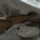 Ergonomic Office Chair, High Back Mesh Desk Chair with Adjustable Lumbar Support & Headrest, Flip-up Armrest, Computer Task Chairs for Home and Executive Office (W-Grey)