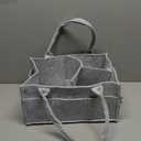 Mr. Pen- Baby Diaper Caddy Organizer, Car Caddy, Portable Organizer for Changing Table, Nursery (1 Pack, Regular, Gray)