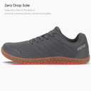 ASITVO Wide Men's Barefoot Zero Drop Sole Minimalist Width Toe Box Walking Shoes Sneakers TPU Toe No-Sew Upper, 10.5