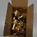 5 Set Garden Hose Repair Connector Kit with Clamps, Fit for 1/2" Garden Hose Fitting,1/2" Barb x 3/4" GHT Garden Hose Adapter/Fittings, Water Hose Repair Kit