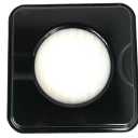 Square Gas Stove Drip Pans 7.5" Porcelain Coated Burner Tray