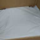Ireer 50 Pack 16 x 16 x 6 Inch White Cake Boxes Cardboard Bakery Boxes for Pie Pastry Cookie