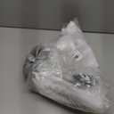 XLSXEXCL 5-Piece Ratatouille Couple Costume Set for Adults, Chef Mouse Costume Accessories with Adjustable White Apron, Hat, Bow Tie, Mouse Headband and Tail for Halloween Cosplay