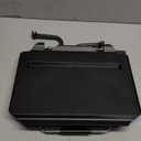 2 in 1 Car Steering Wheel Tray / Back Seat Headrest Tray for Eating Food Drink and Writing Laptop Work, XERGUR Black Car Desk