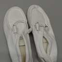 Womens Loafers Women Shoes Casual Slip-On Canvas Shoes Breathable Lightweight Boat Shoes for Women (8, White)