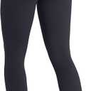 Sunzel Hidden Butt Lifting Scrunch Flare Leggings for Women with Pockets No Front Seam Tummy Control Mini Flared Yoga Pants, M