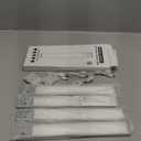 Under Cabinet Lights,76 LED Operated Motion Sensor Light Indoor,1500mAh USB Rechargeable Closet Lights, 4 Pack Magnetic Dimmable Closet LightsWireless Under Counter Lights for Kitchen, Stairs (9.5inch - 4pack)