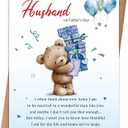 20 x Fathers Day Card Gifts for Husband, Father's Day Card Gifts for Husband from Wife, Fathers Day Card for Hubby, Fathers Day Decorations