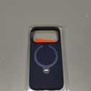 TORRAS Q3 Silicone 360 Spin for iPhone 17 Pro Case with Stand, Fit for MagSafe, Magnetic Ring Kickstand with Camera Control, Liquid Silicone Rubber Soft Phone Case for iPhone 17 Pro 6.3'', Deep Blue