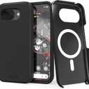 Crave for Google Pixel 10a Case, Compatible with MagSafe Shockproof Protection Dual Layer Case for Google Pixel 10a (6.3 inch) - Black