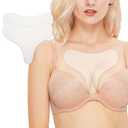 Chest Wrinkle Pads-2 Pcs Silicone Patches for Wrinkles, Anti Wrinkle Patches for Decollete & Cleavage, Anti Aging Wrinkle Remover, Reusable Overnight Wrinkles Treatment While Sleeping