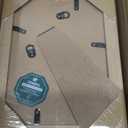 5x7 Picture Frame 4 Pack, Natural Solid Wood Photo Frame, HD Tempered Glass, Table Display or Wall Hanging