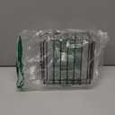 Napkin Holder for Table, Napkin Holders for Paper Napkins, GMFINE Flat Modern Napkin Holder for Kitchen Dining Table Countertops, Bronze, 6.9" x 6.9" x 2.2" Inside Size (Luncheon)