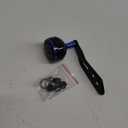 Tbest Knob Power Handle Grip,Fishing Reel Handle CNC Knob with Fittings Replacement Parts Accessory (Black+Blue)